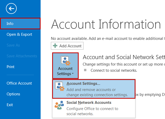 network solutions imap settings for outlook 2016